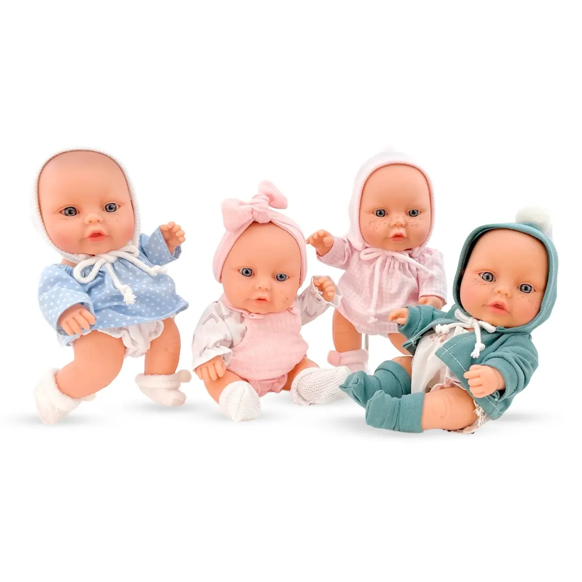 Berjuan Little Baby Boutique Doll 18Cm Without Hair - Assorted 1