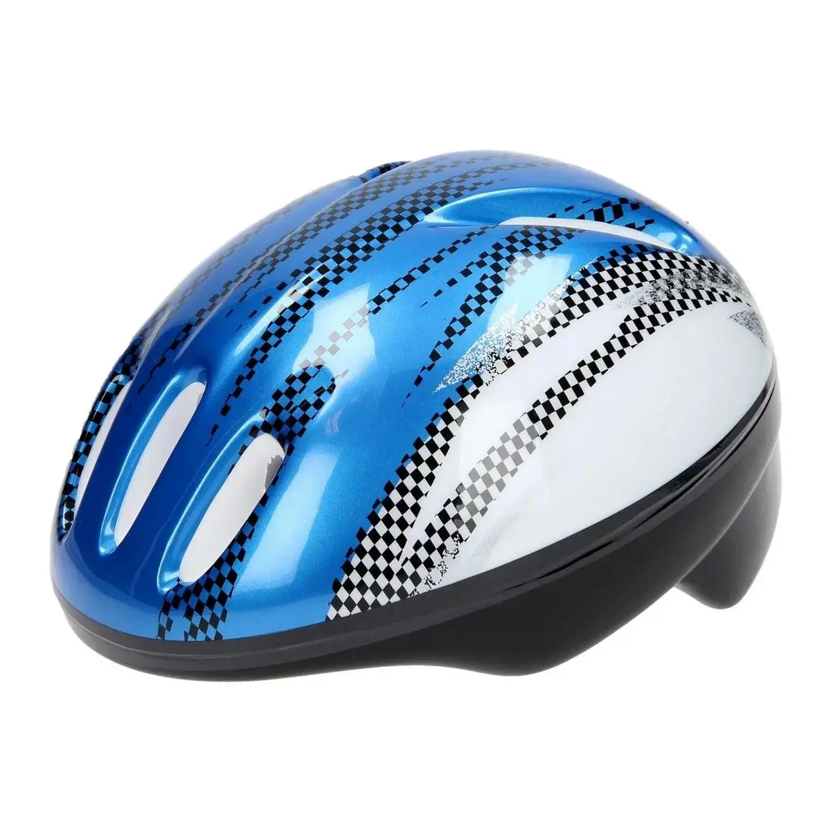 Bicycle Helmet Size 50-54 - Blue/White 1