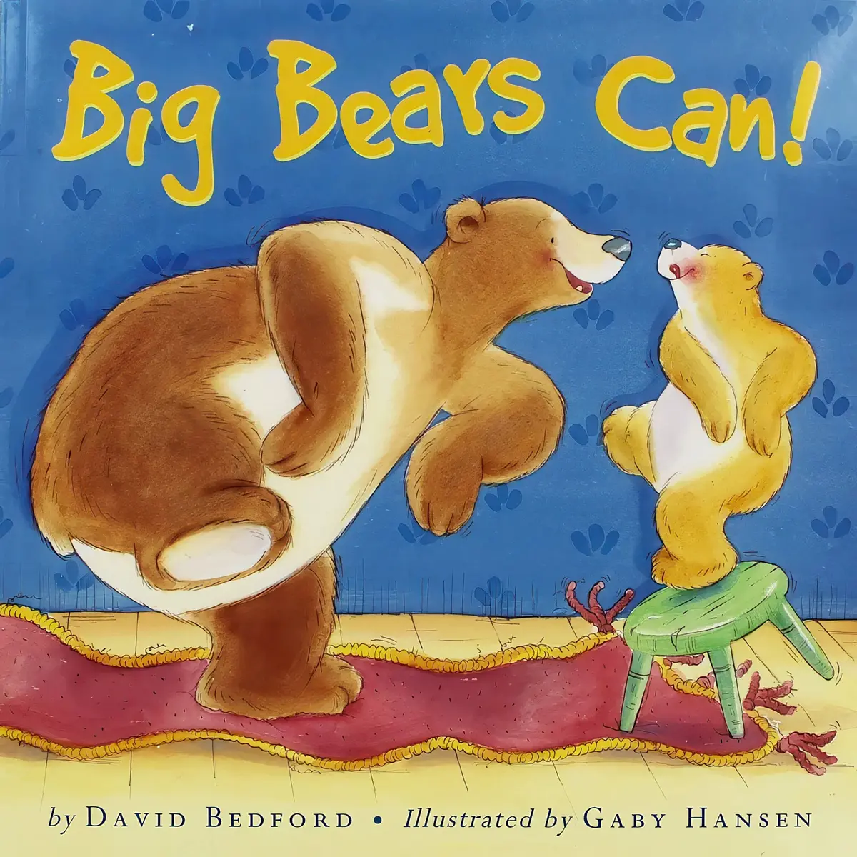 Big Bears Can! Bedtime Picture Story Book 1