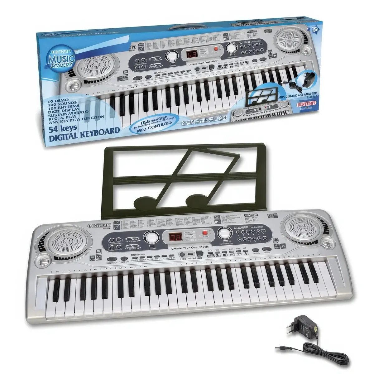 Bontempi 49-Keys Digital Keyboard 1