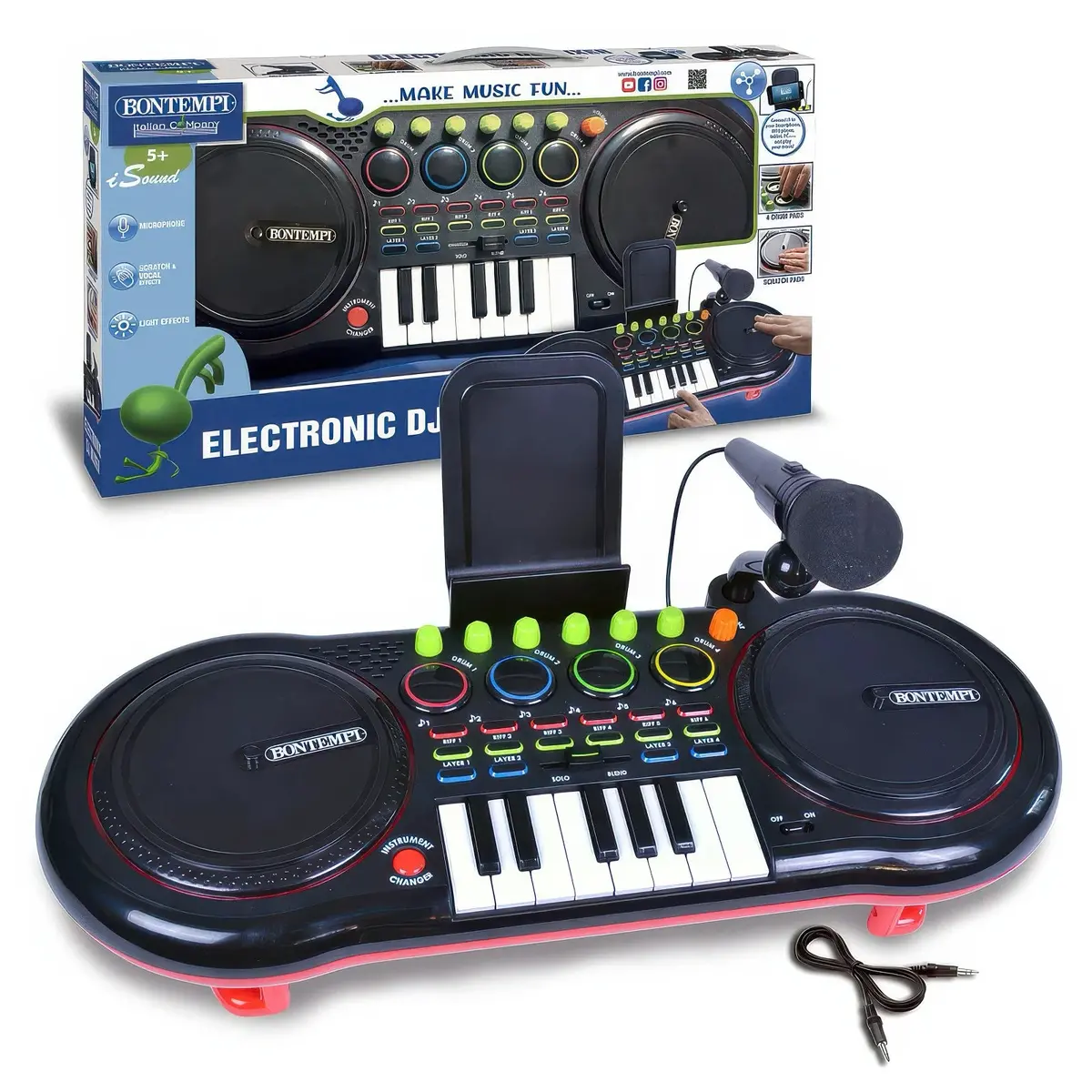 Bontempi Dj Mixer With Microphone 1