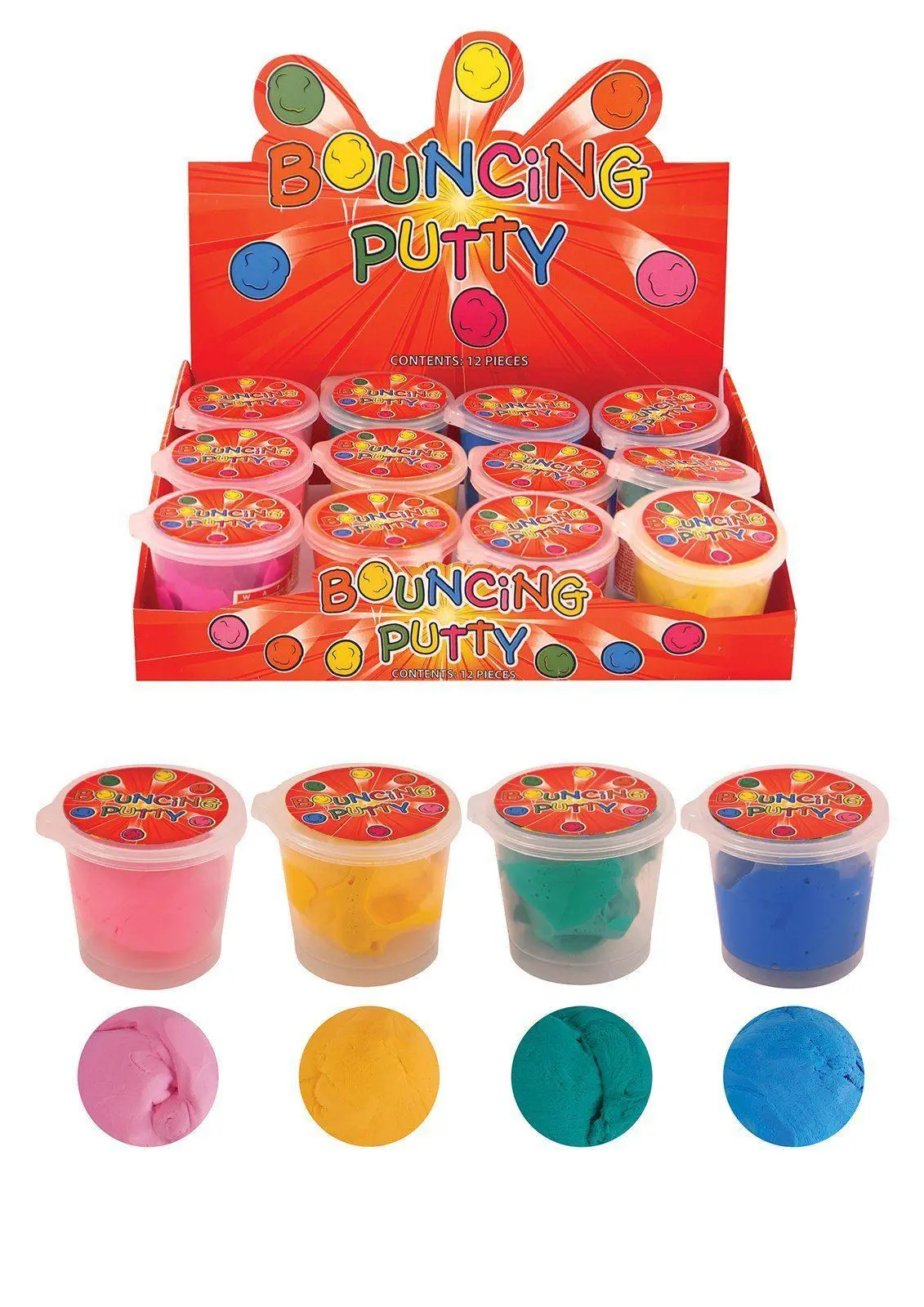 Bouncing Putty Tub - Assorted 1