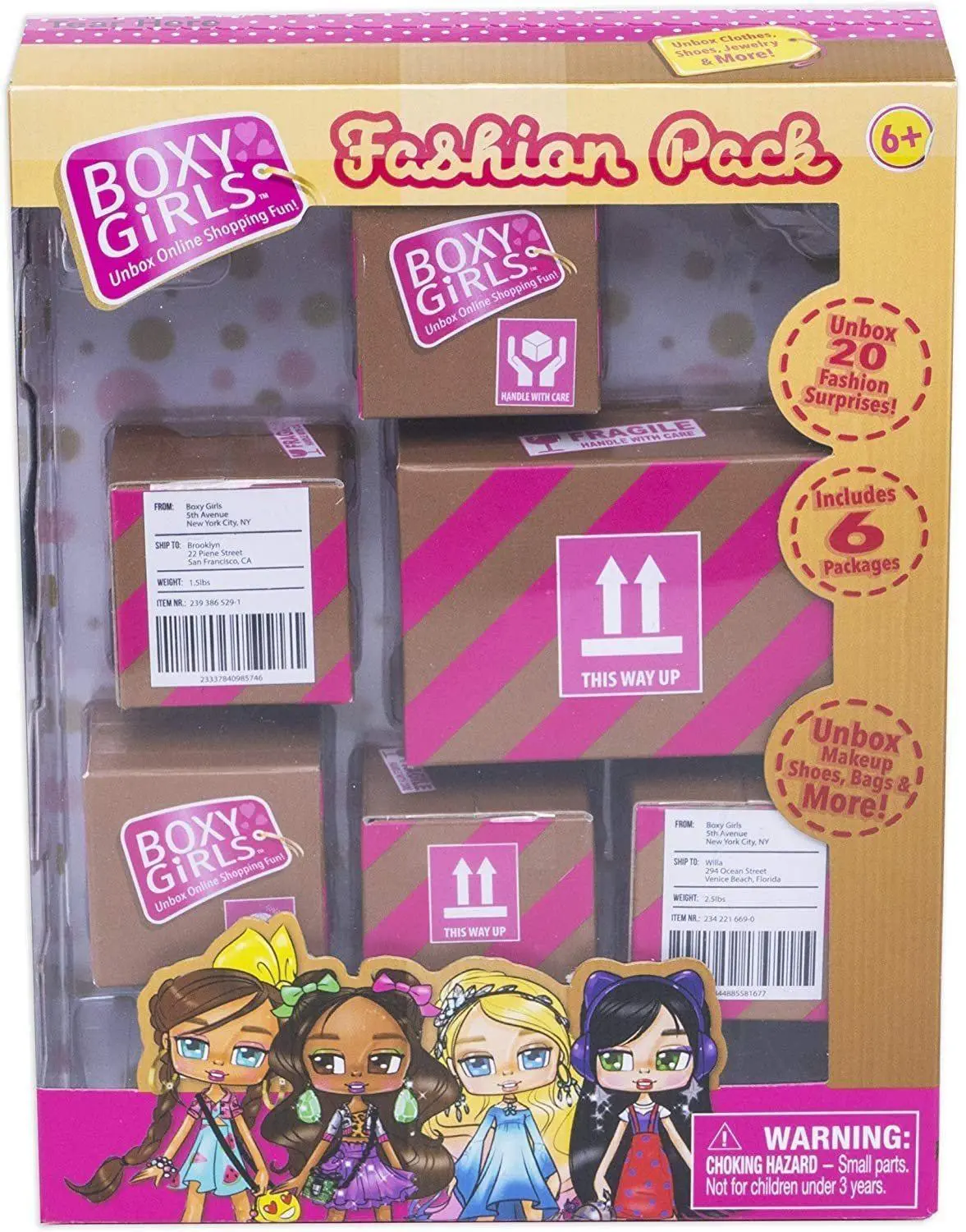 Boxy Girls Fashion Pack Dolls 1