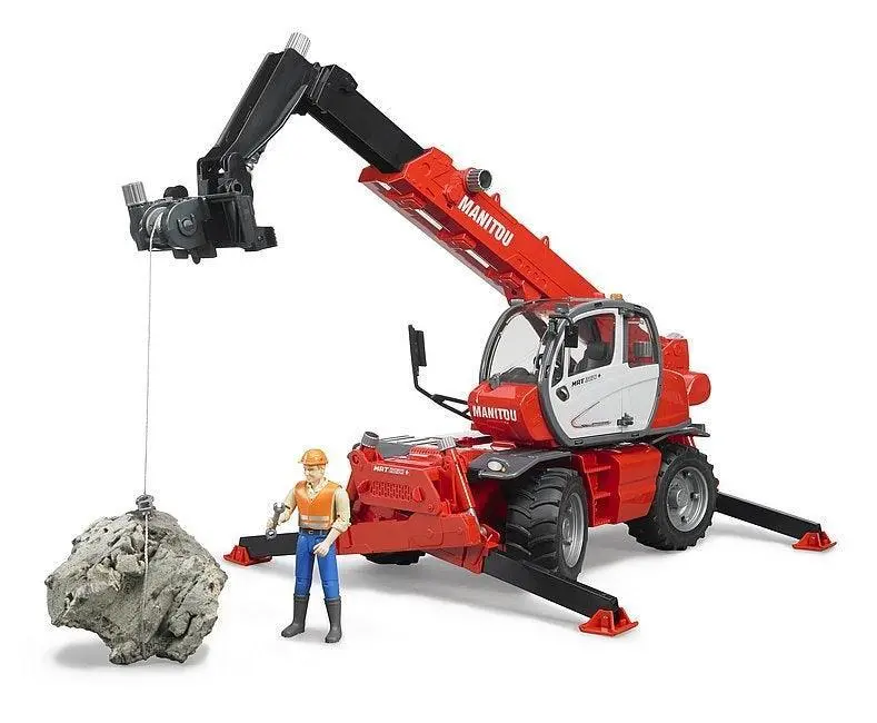 Bruder Mrt 2150 Manitou Telescopic Forklift 1