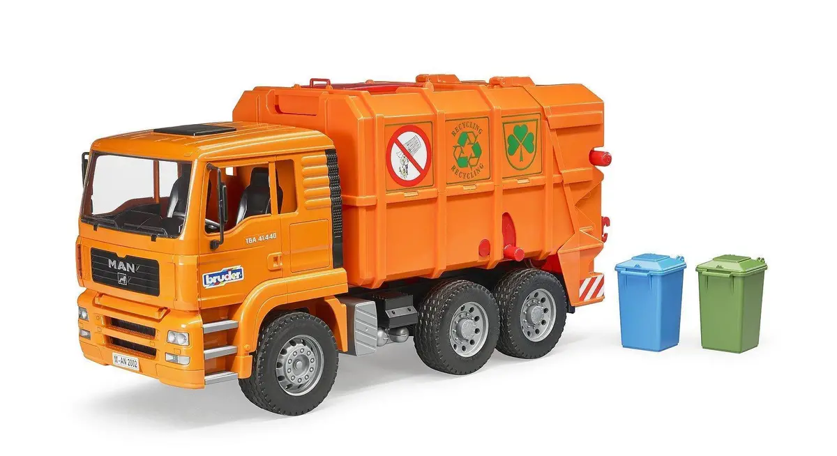 Bruder 02760 Man Tga Garbage Truck 1