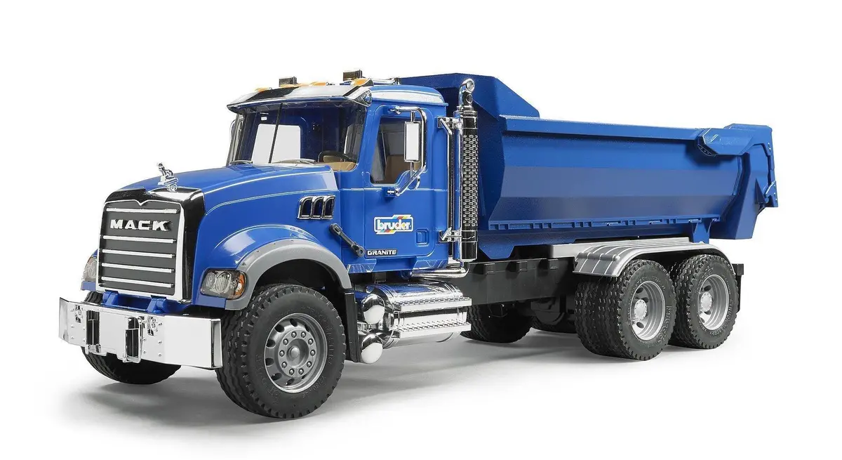 Bruder 02823 Mack Granite Halfpipe Dump Truck 1