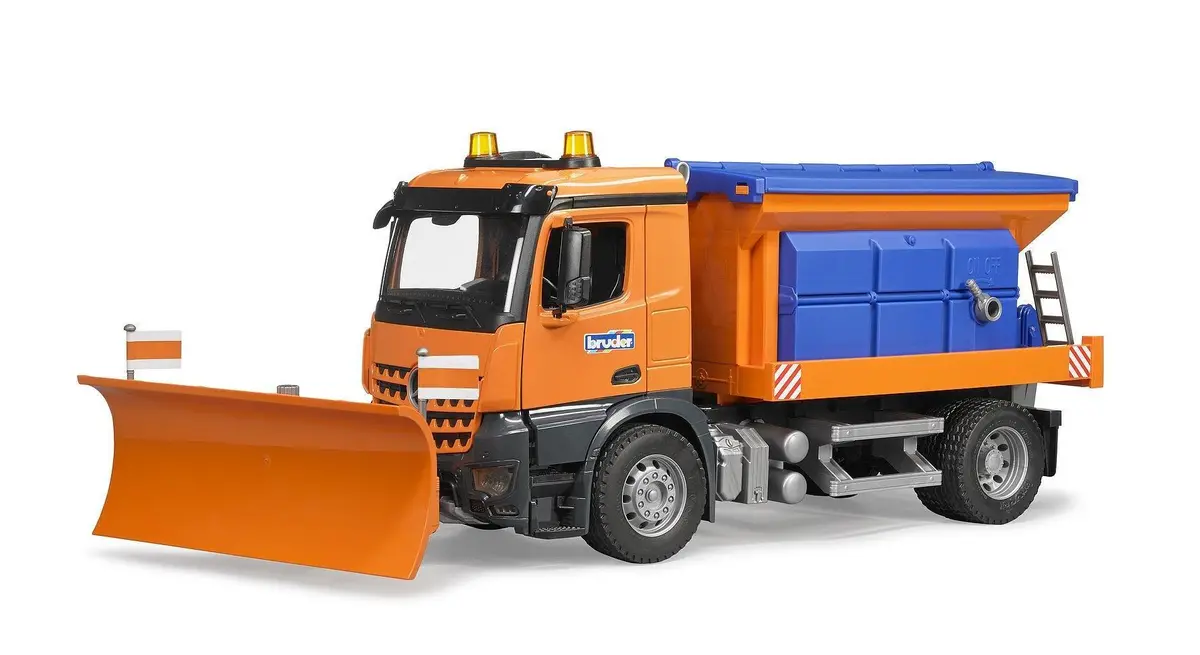 Bruder 03685 Mercedes-Benz Arocs Winter Plow Truck 1