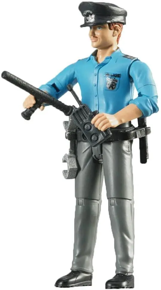 Bruder 060050 Bworld Policeman Light Skin With Accessories 1