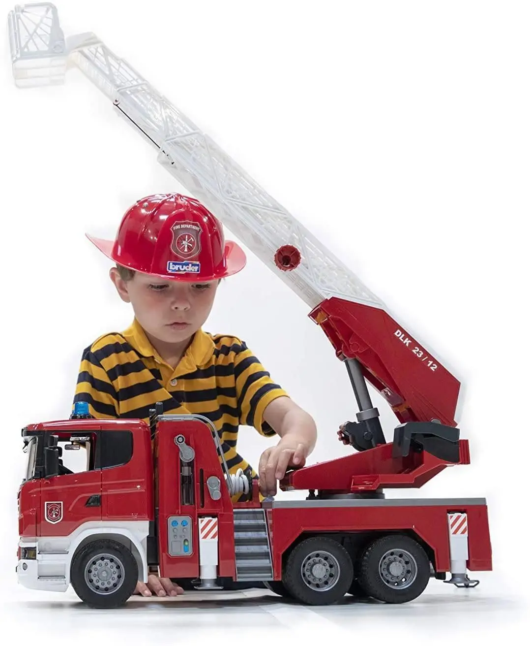 Bruder 3590 Scania Fire Engine With Water Pump 1