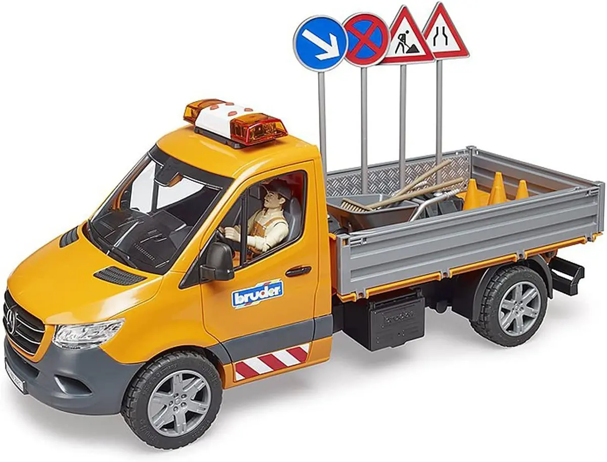 Bruder Mb Sprinter Municipal With Driver, Light & Sounds 2