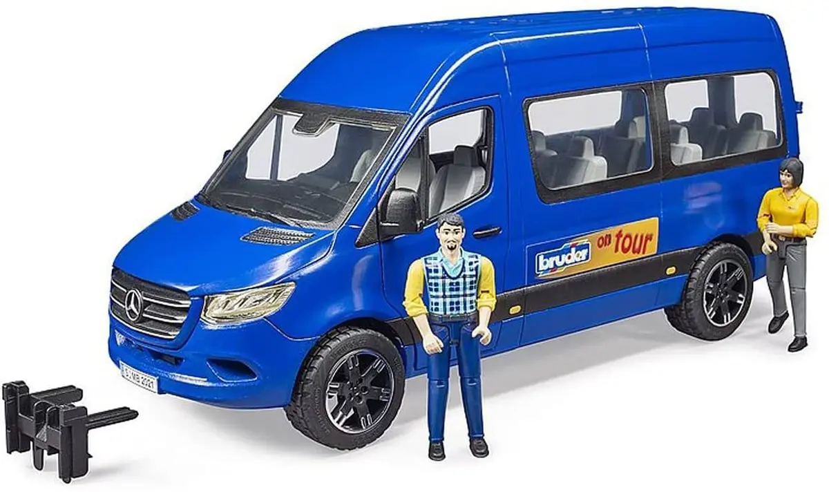 Bruder Mercedes Sprinter With Driver And Passenger 1