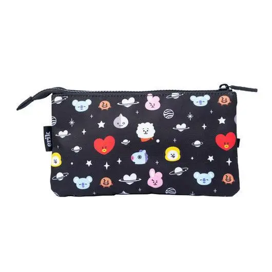 Bt21 Cool Collection Triple Pencil Case 1