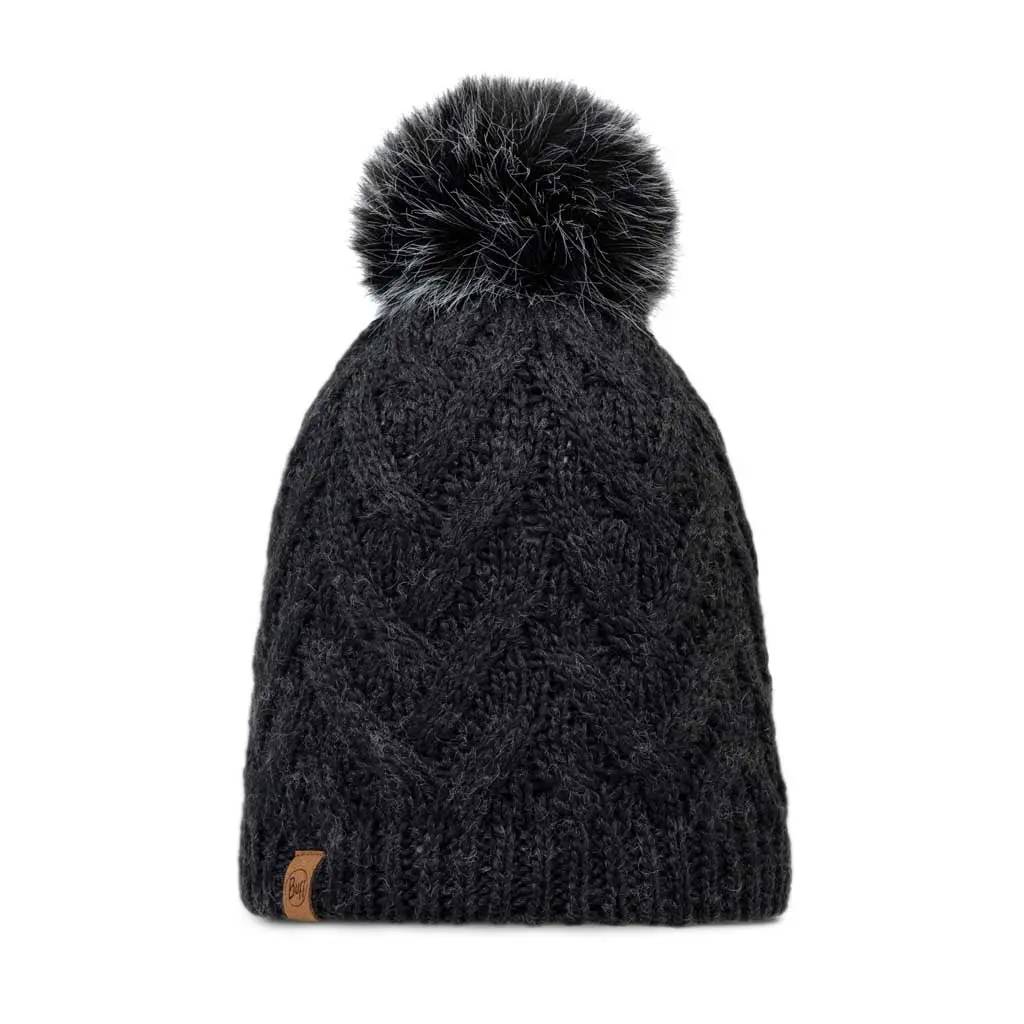 Caryn Knitted Beanie & Fleece Band 1