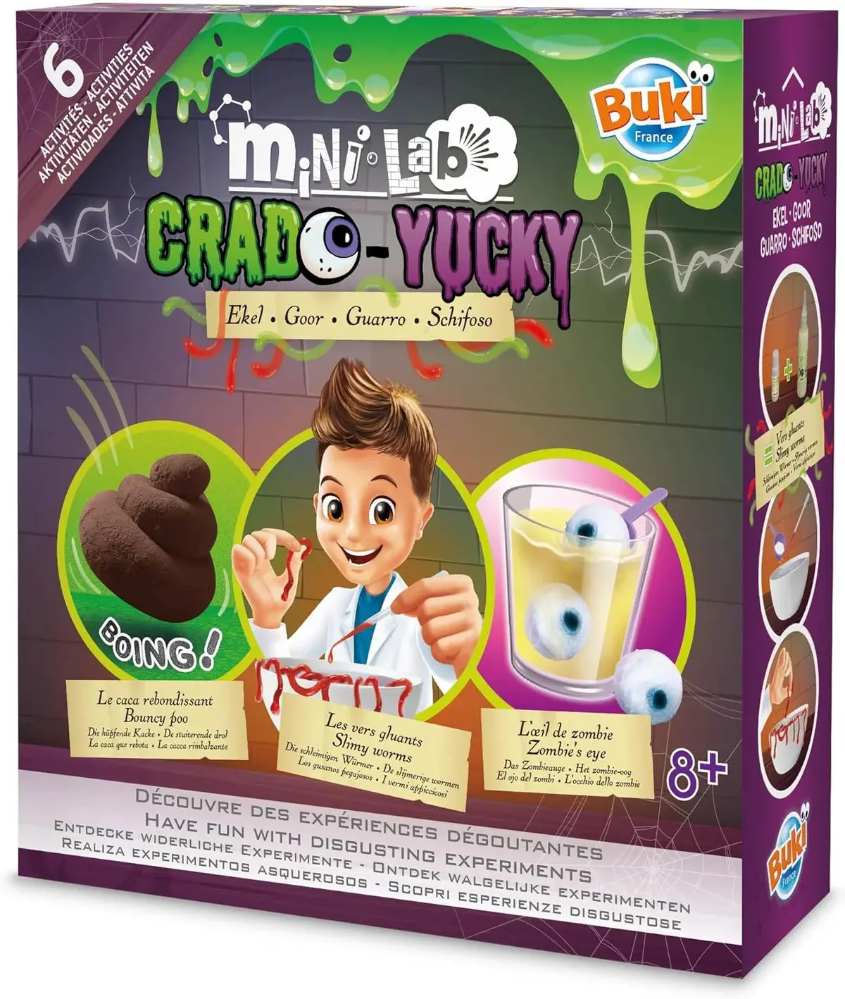 Buki Mini Lab Yucky Science 1