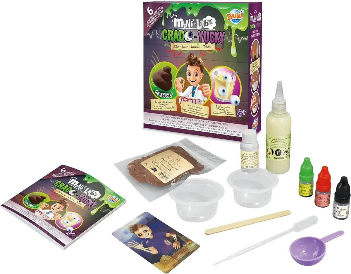 Buki Mini Lab Yucky Science 2