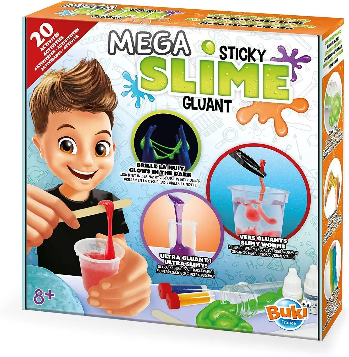 Buki France 2160 - Mega Sticky Slime Education 1