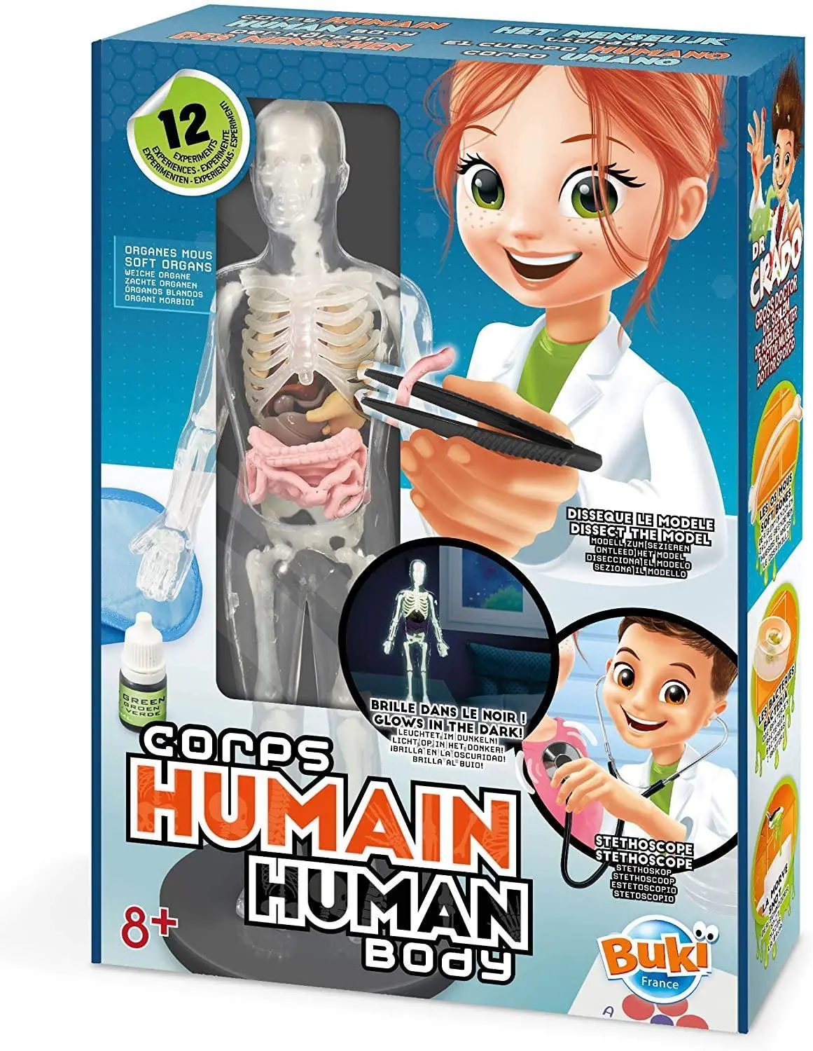 Buki France 2163 Human Body Science Playset Education 1
