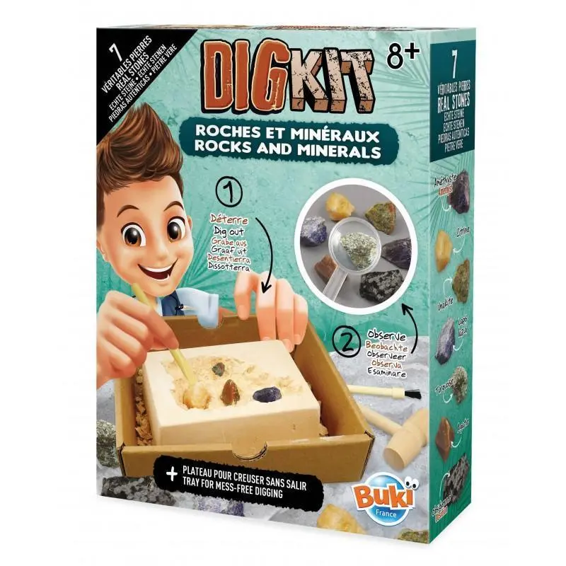 Buki France 440 - Rocks And Minerals Dig Kit 1