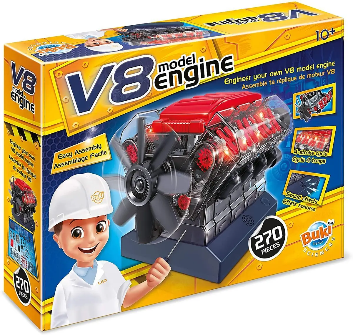 Buki France 7161 Engine V8 Construction Set 1