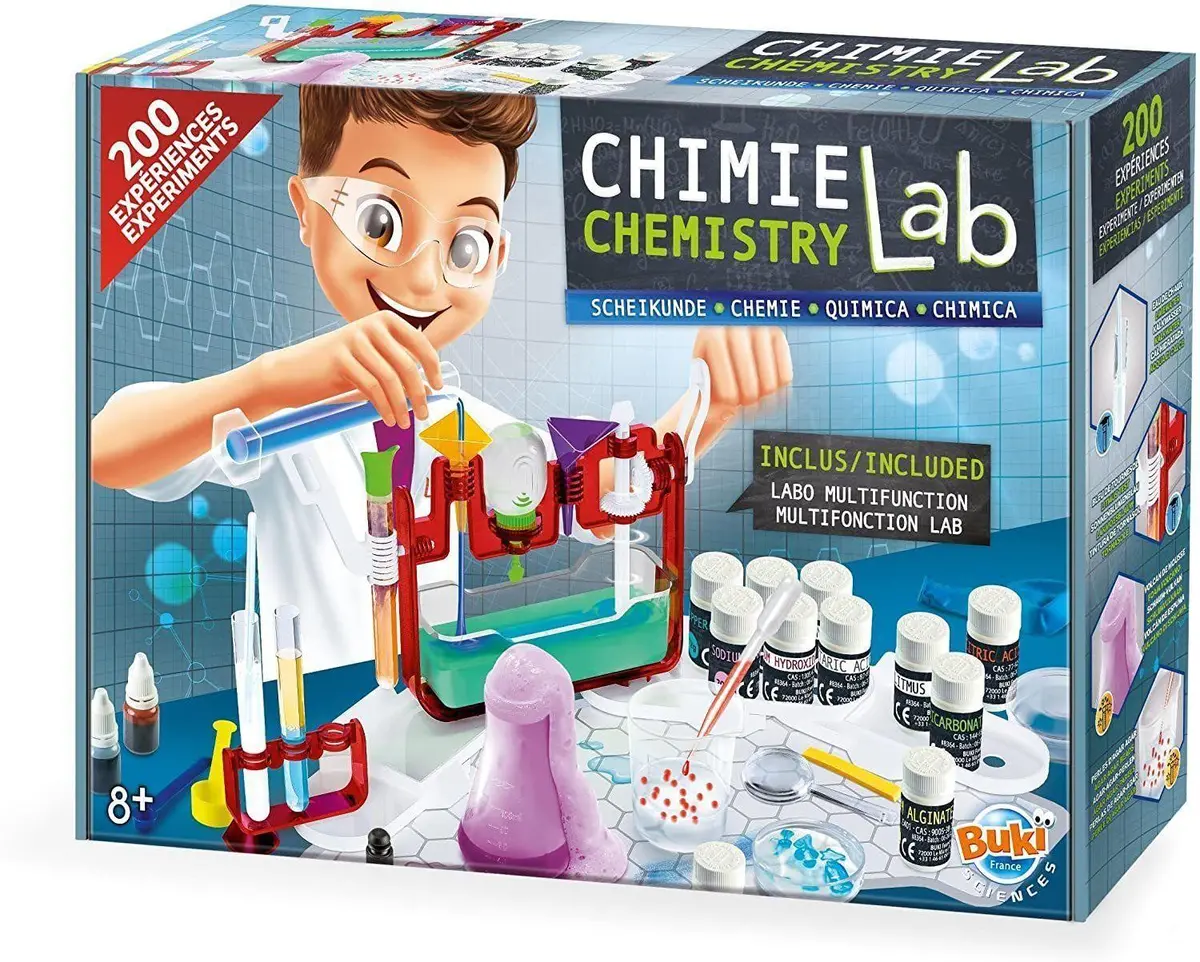Buki France 8364 Chemistry Lab 200 Experiments Education 1