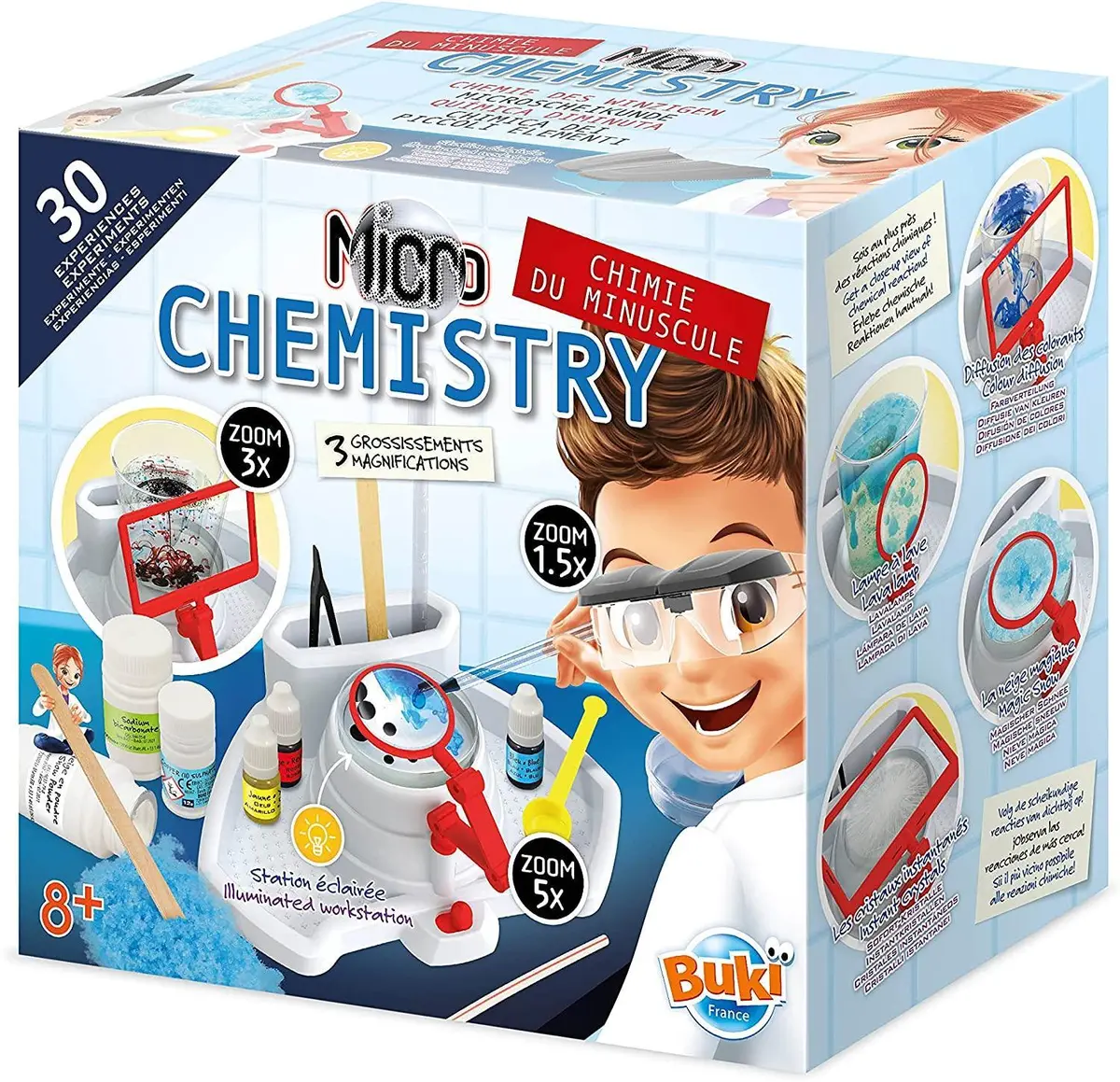 Buki France 8367 Micro Chemistry Set 1