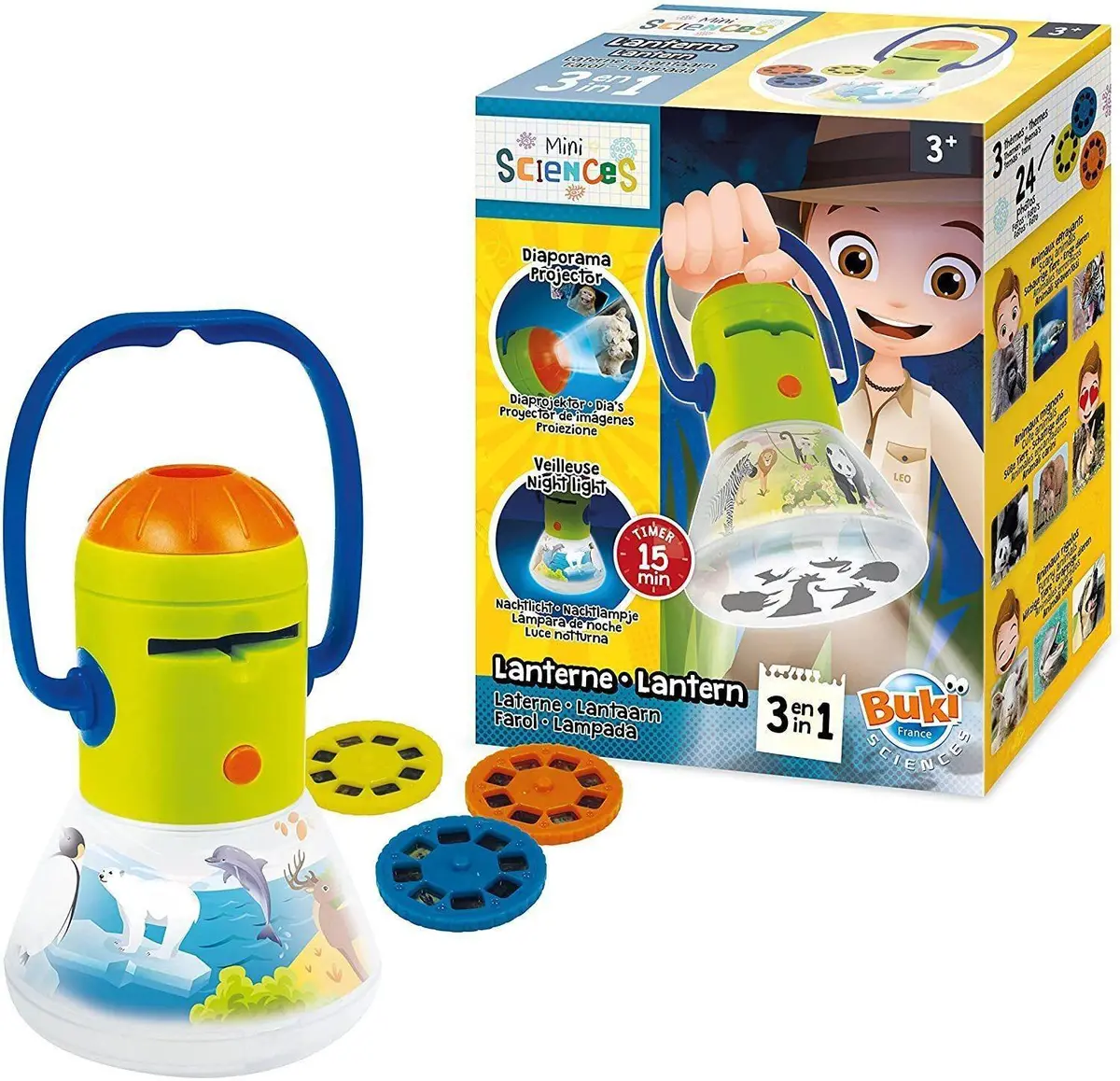Buki France 9006 - Mini Sciences Lantern 3 In 1 Education 1