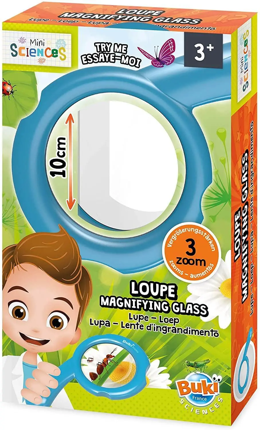 Buki France 9007 Mini Sciences Magnifying Glass 1