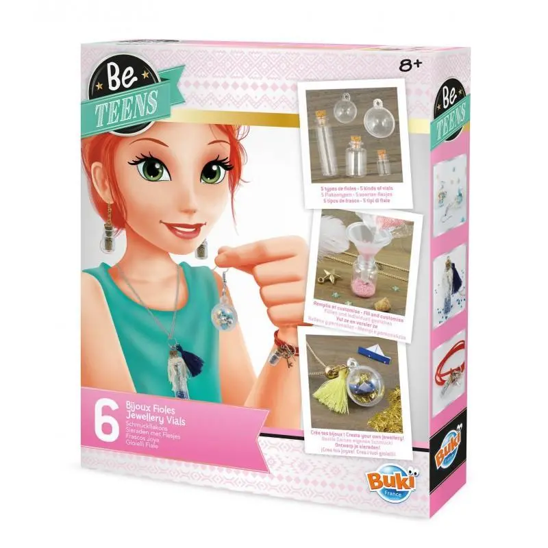 Buki France Be Teens - Jewel Bottles Jewellery Vials 1