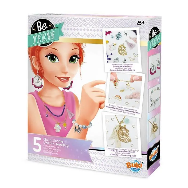 Buki France Be Teens Jewellery Unicorn Jewellery Making Kit 1