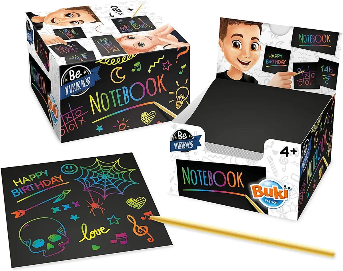 Buki France Be Teens Scratch Notebook 1