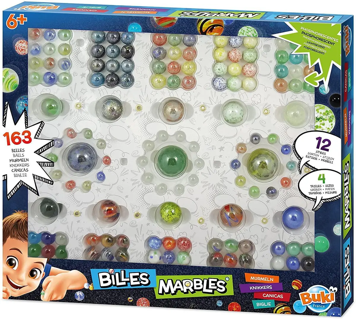 Buki France Box Of Marbles 2