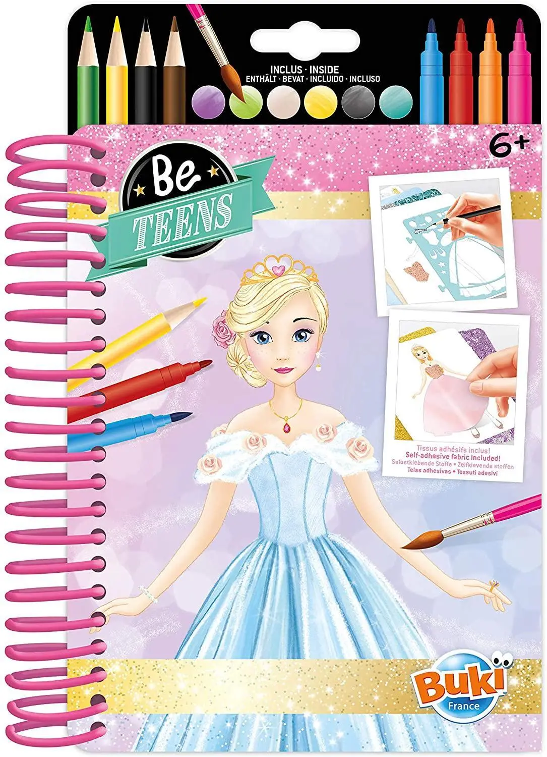 Buki France Cm101 Fashion Sketchbook Princess Dresses 1