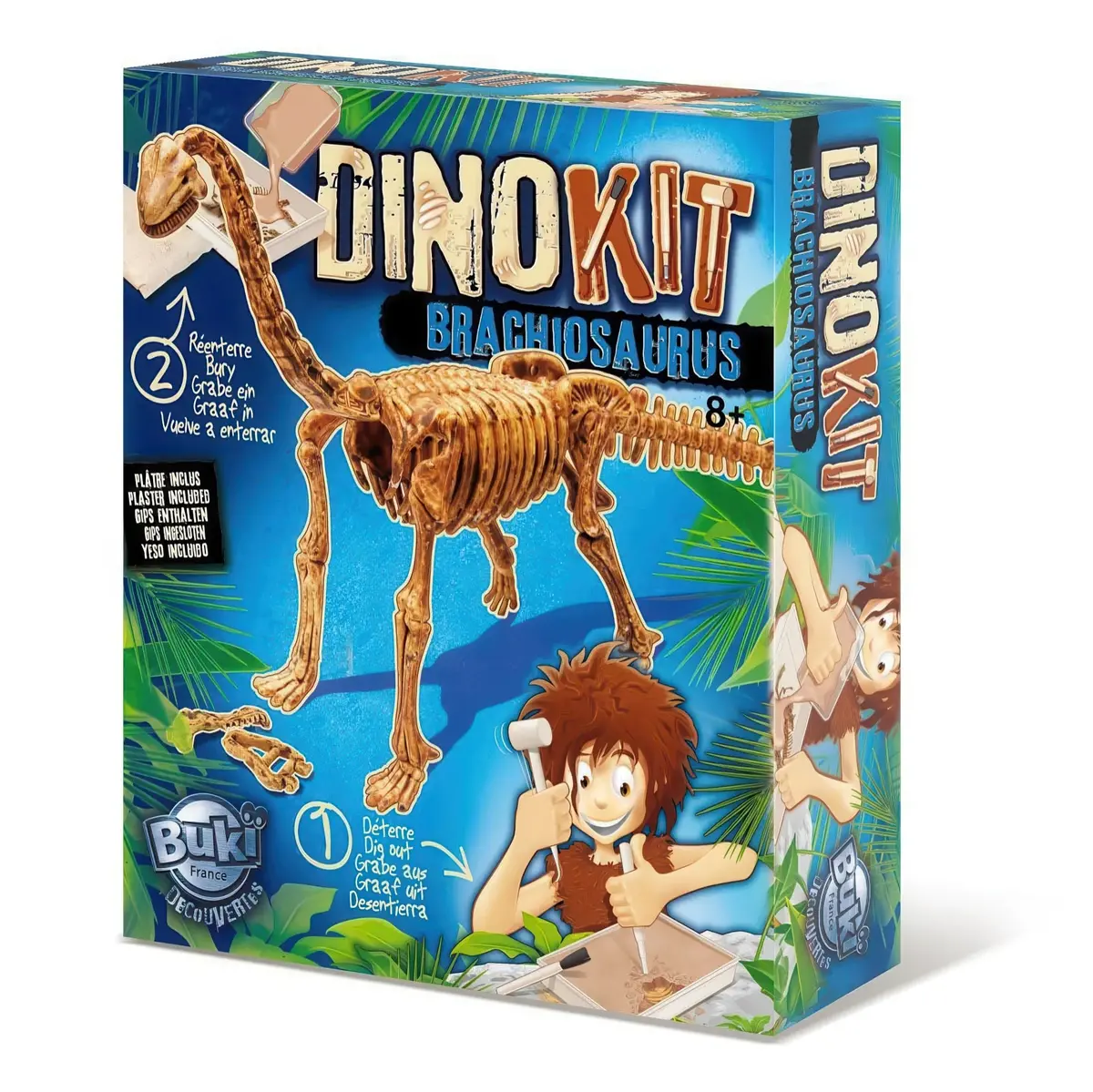 Buki France Dino Kit Brachiosaurus Dinosaur Fossil Digging Set 1