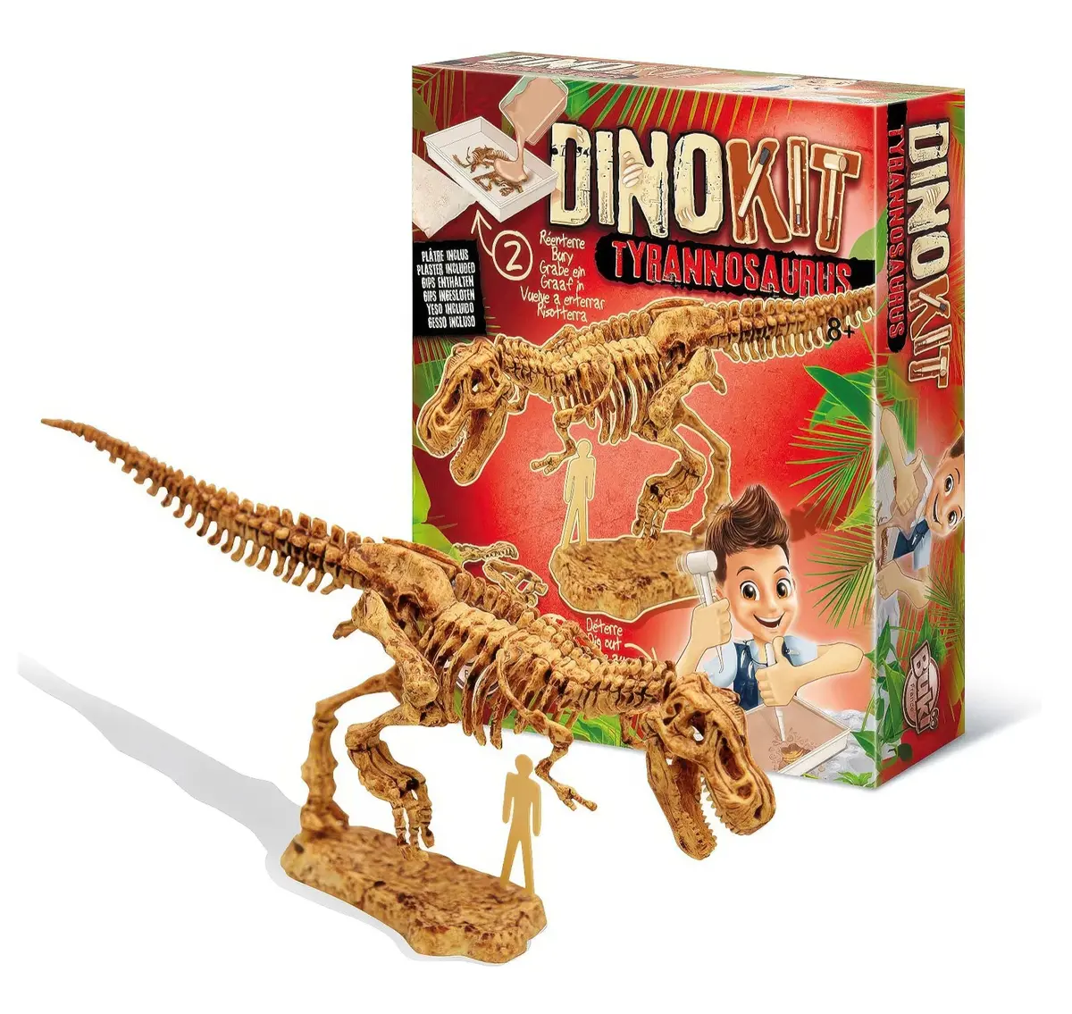 Buki France Dino Kit Tyrannosaurus Dinosaur Fossil Set 1