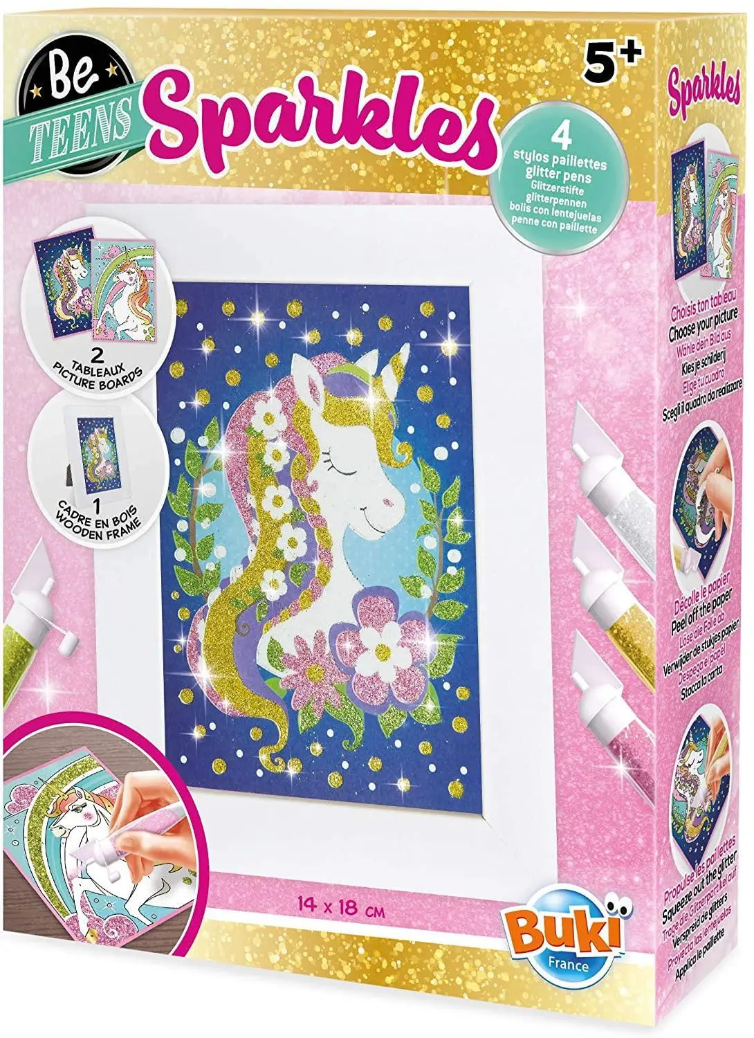 Buki France Dp102 Be Teens Sparkles - Unicorns 1