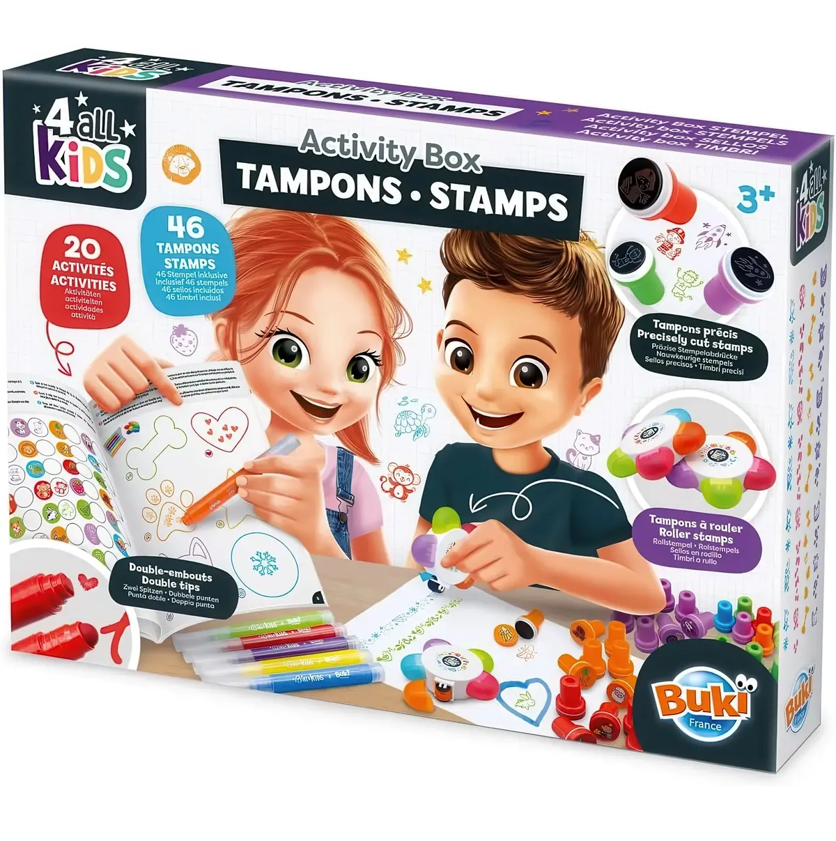 Buki France Activity Stamp Set 1