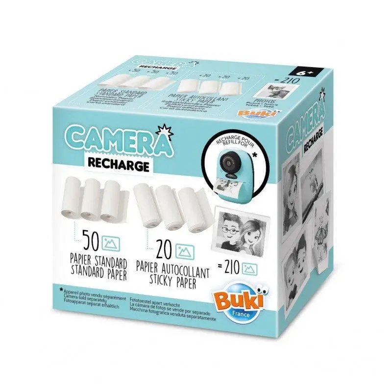 Buki France Instant Print Camera-Refill Pack 1