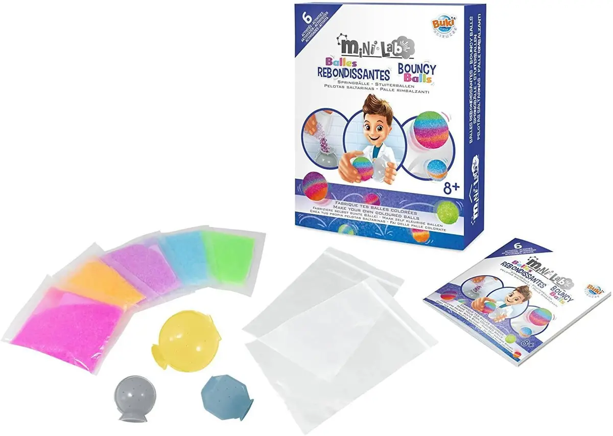 Buki France - Mini Lab Bouncy Balls Playset 1