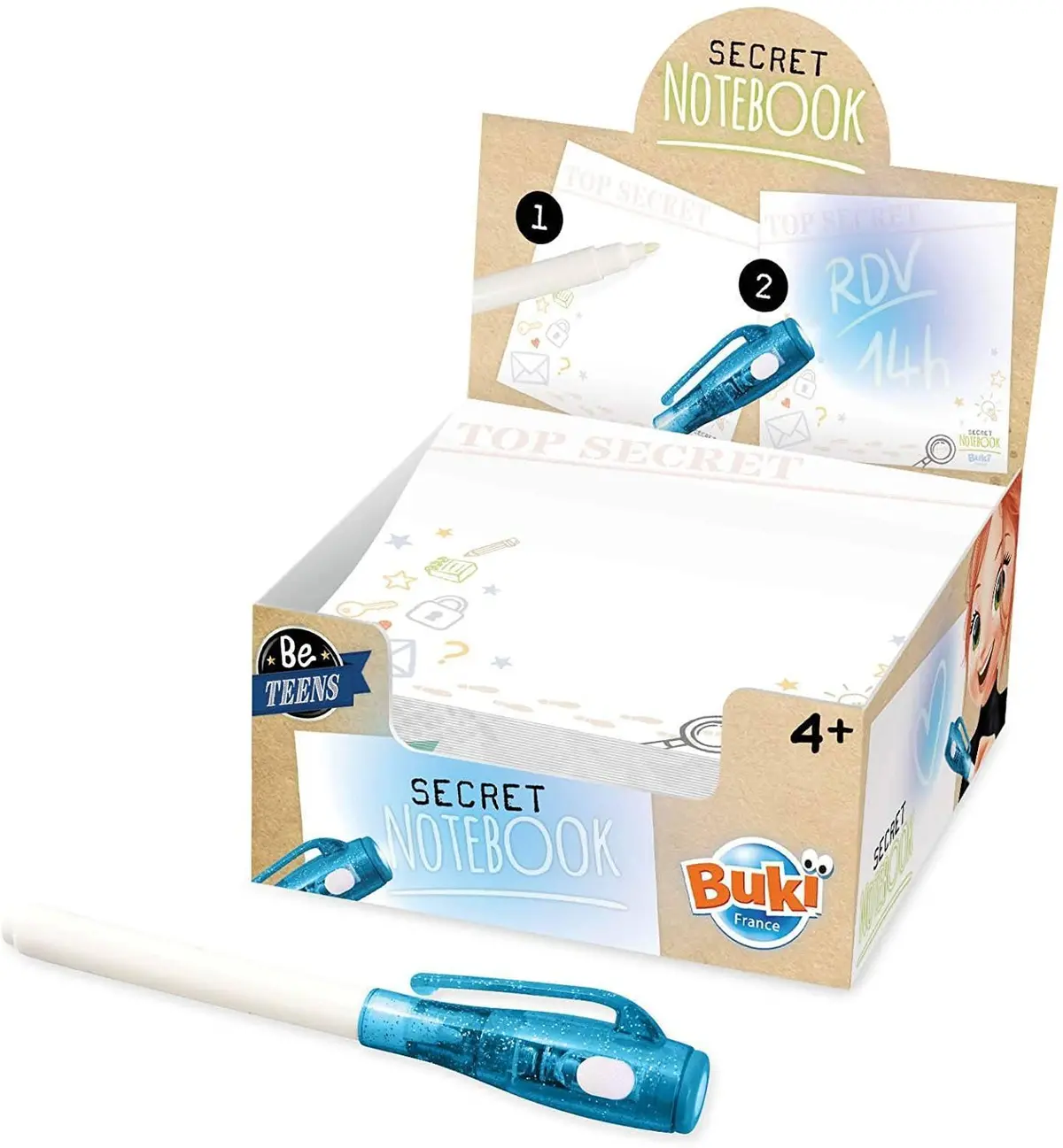 Buki France Nb002 Secret Notebook 1