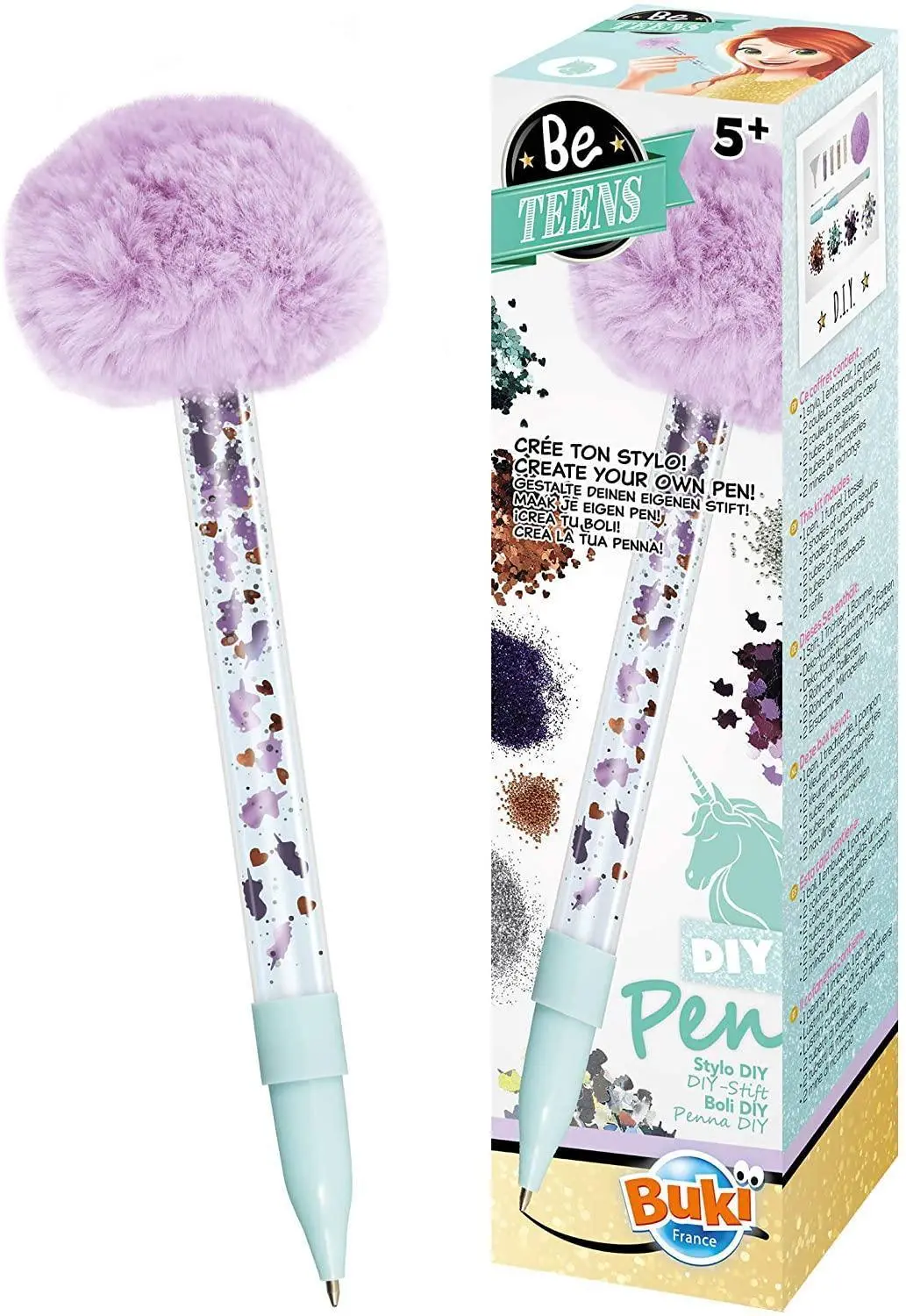 Buki France Styl02 Be Teens Unicorn Diy Pen 1