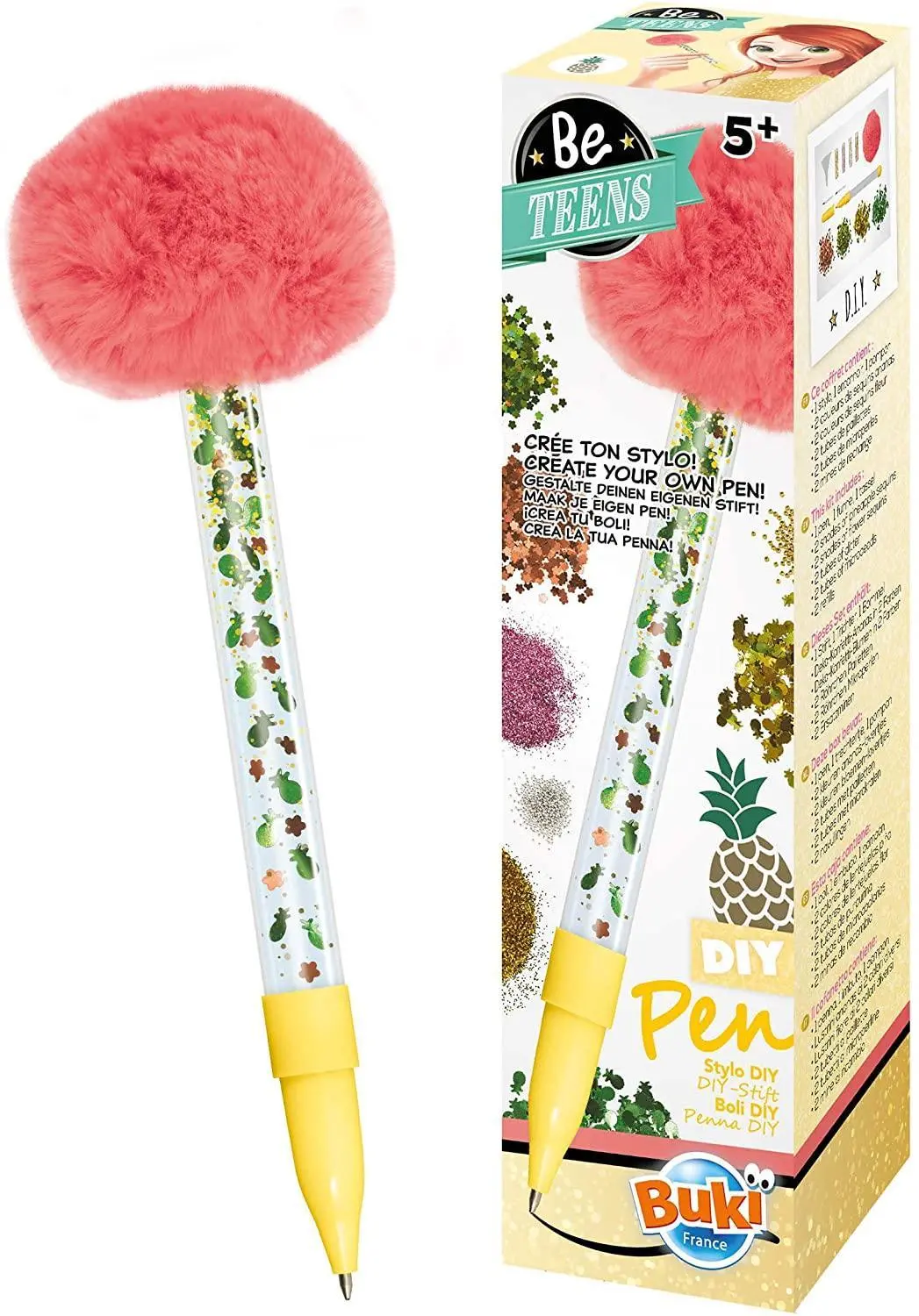 Buki France Styl04 Be Teens Pineapple Diy Pen 1