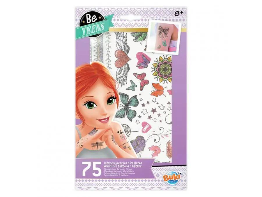 Buki France Ta001 - 75 Assorted Tattoos 1