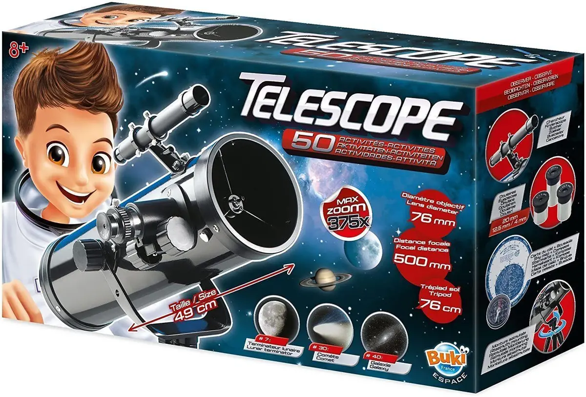 Buki France Ts008b Telescope 50 Activities Education 1