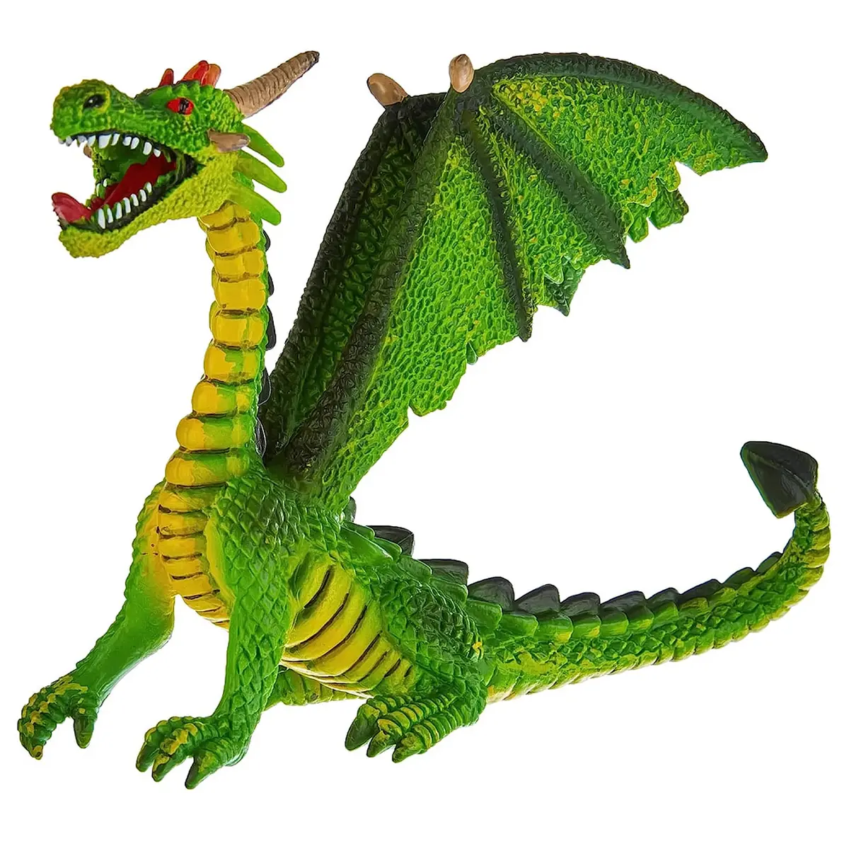 Bullyland Dragon Sitting Green Figure 75593 1