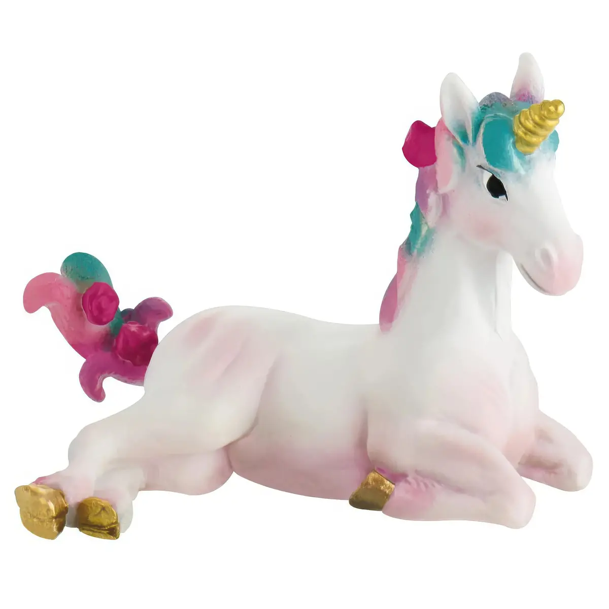 Bullyland Unicorn Foal Figure 75572 1