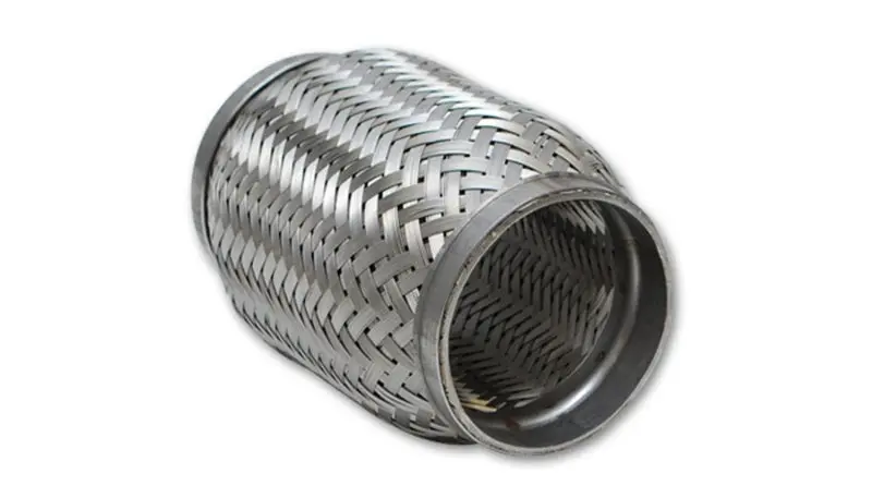 Vibrant Performance 2.5" Ss Flex Coupling — Inner Braid Liner — 10" Flex Length 1