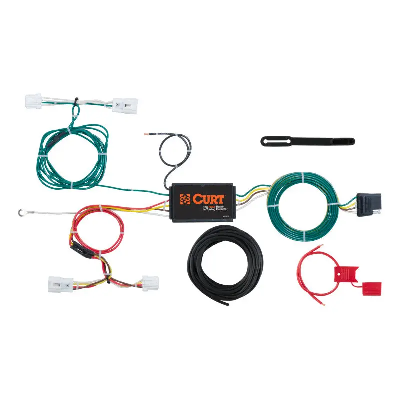 Curt Custom 4-Way Flat Trailer Wiring Harness For 2016–2019 Nissan Maxima 1
