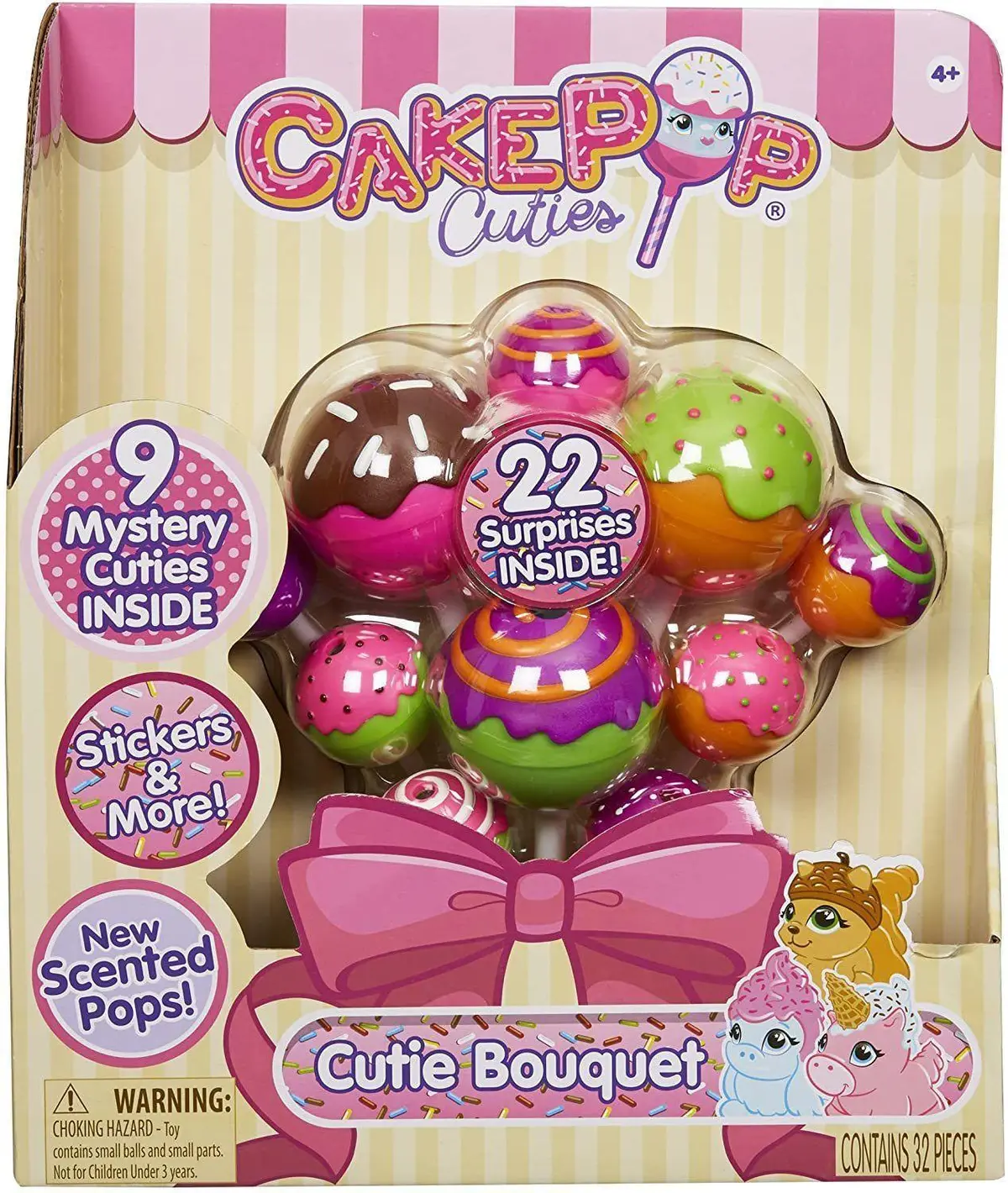 Cakepop Cutie Cakepop Cuties - Cakepop Bouquet – Squishies – Includes 22 Surprises! Collectibles 1