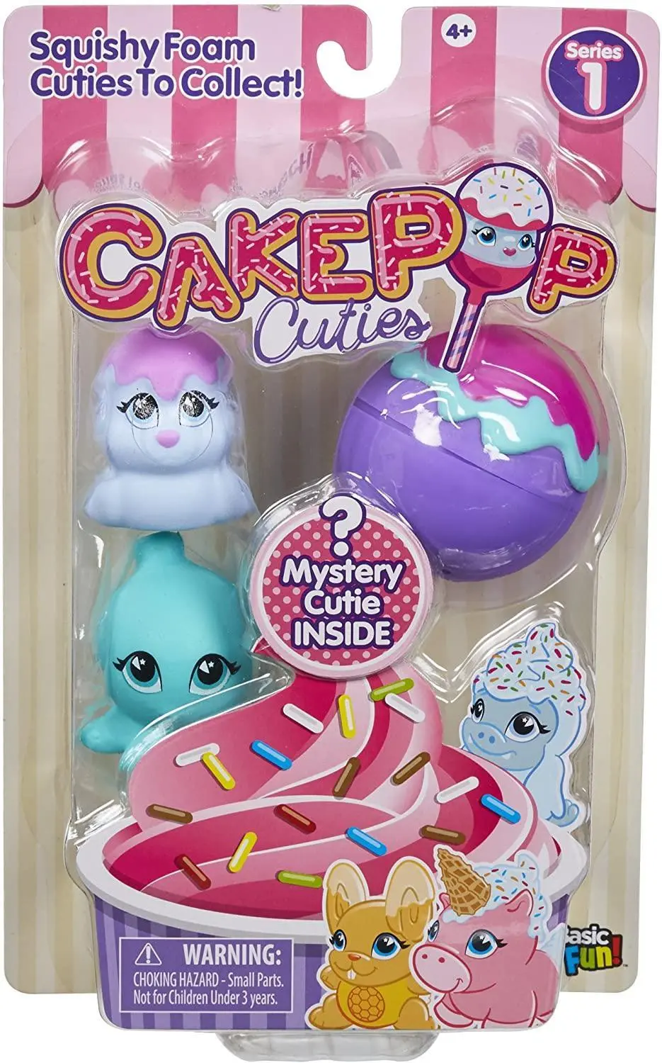 Cakepop Cutie Cakepop Cuties Squishy Toy Collectibles - Assortment 1