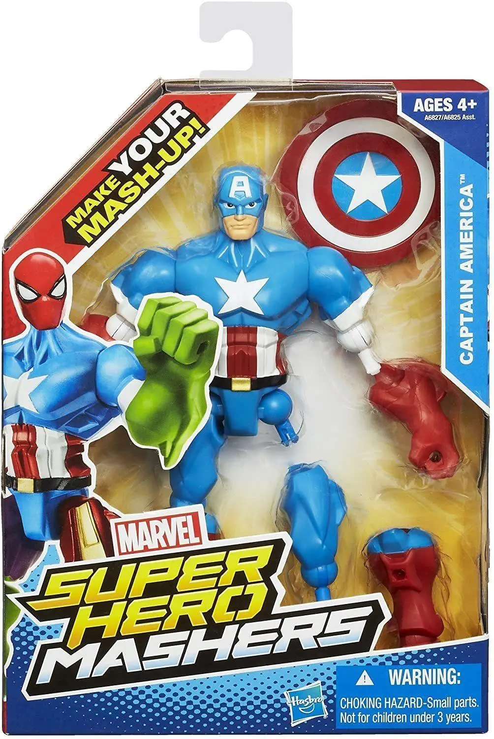 Marvel Captain America Avengers Super Hero Mashers 6-Inch Action Figure Action Toys & Playsets 1